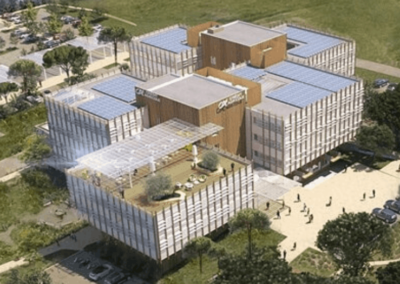 MOE ombrière/ toiture CASM à Perpignan