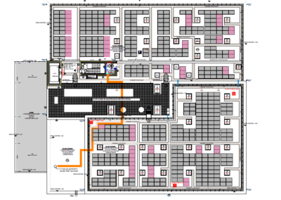 MOE toiture du bâtiment MBDA à Bourgeser